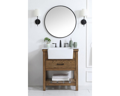 Elegant Bathroom Vanity - Driftwood (VF60130DW)