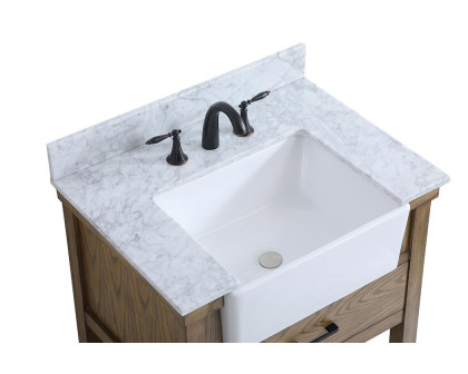 Elegant Bathroom Vanity - Driftwood (VF60130DW-BS)