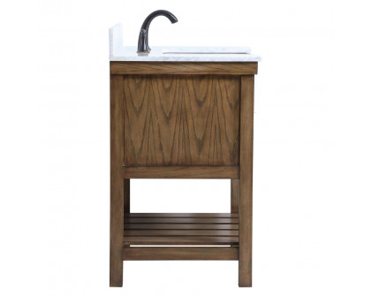 Elegant Bathroom Vanity - Driftwood (VF60130DW-BS)