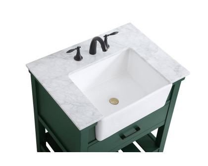 Elegant Bathroom Vanity - Green (VF60130GN)