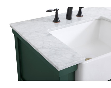 Elegant Bathroom Vanity - Green (VF60130GN)