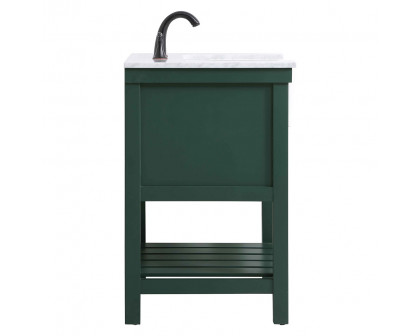 Elegant Bathroom Vanity - Green (VF60130GN)