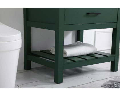 Elegant Bathroom Vanity - Green (VF60130GN)