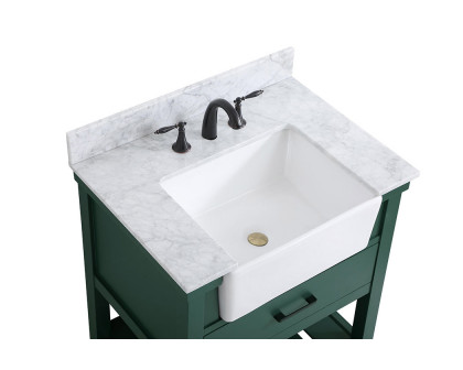 Elegant Bathroom Vanity - Green (VF60130GN-BS)