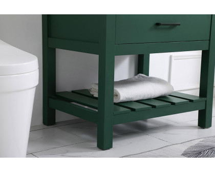 Elegant Bathroom Vanity - Green (VF60130GN-BS)