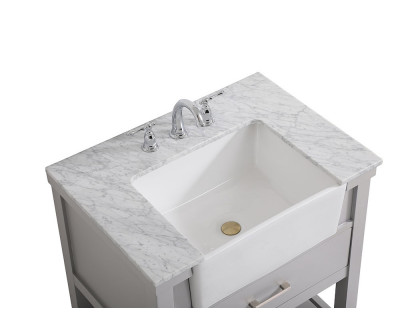 Elegant Bathroom Vanity - Gray (VF60130GR)