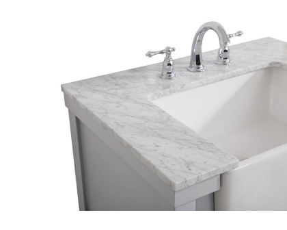 Elegant Bathroom Vanity - Gray (VF60130GR)