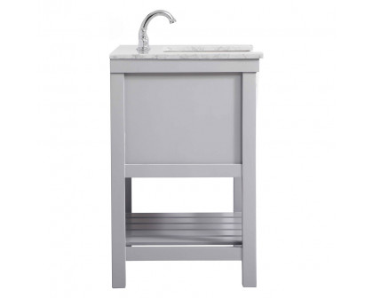 Elegant Bathroom Vanity - Gray (VF60130GR)