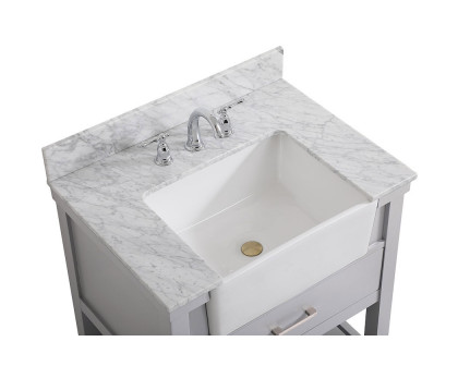 Elegant Bathroom Vanity - Gray (VF60130GR-BS)