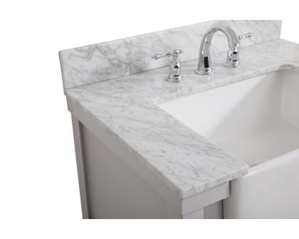 Elegant Bathroom Vanity - Gray (VF60130GR-BS)