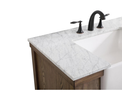 Elegant Bathroom Vanity - Driftwood (VF60136DW)