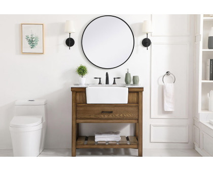 Elegant Bathroom Vanity - Driftwood (VF60136DW)