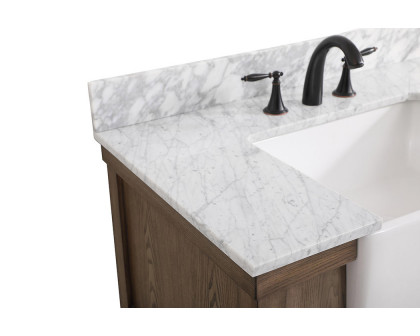 Elegant Bathroom Vanity - Driftwood (VF60136DW-BS)