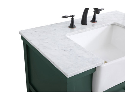 Elegant Bathroom Vanity - Green (VF60136GN)