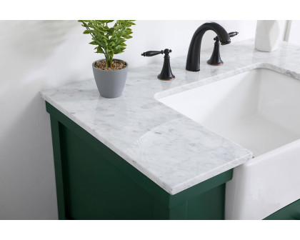 Elegant Bathroom Vanity - Green (VF60136GN)