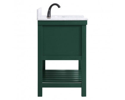 Elegant Bathroom Vanity - Green (VF60136GN-BS)