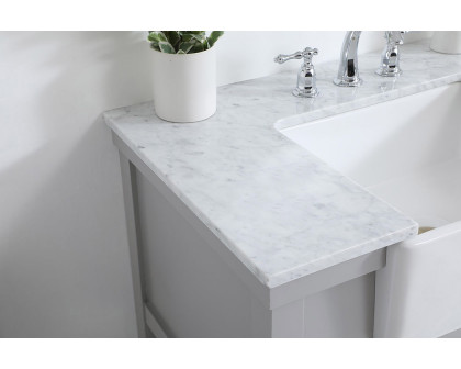 Elegant Bathroom Vanity - Gray (VF60136GR)