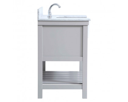 Elegant Bathroom Vanity - Gray (VF60136GR-BS)