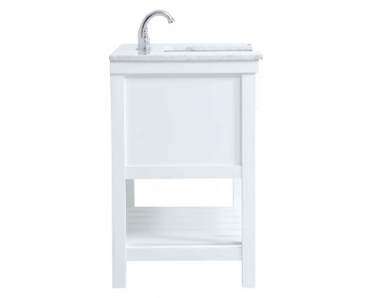 Elegant Bathroom Vanity - White (VF60136WH)