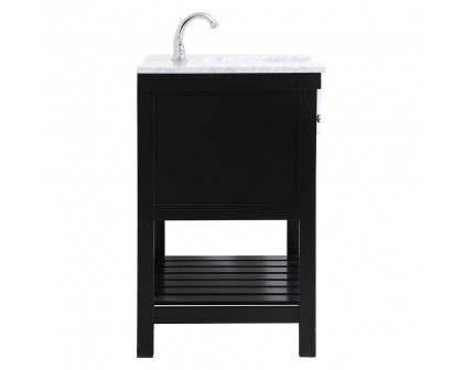 Elegant Bathroom Vanity - Black (VF60142BK)