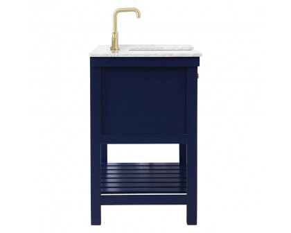 Elegant Bathroom Vanity - Blue (VF60142BL)