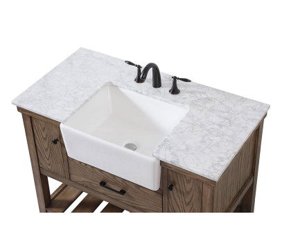 Elegant Bathroom Vanity - Driftwood (VF60142DW)