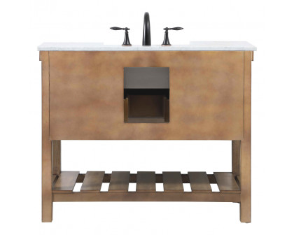 Elegant Bathroom Vanity - Driftwood (VF60142DW)