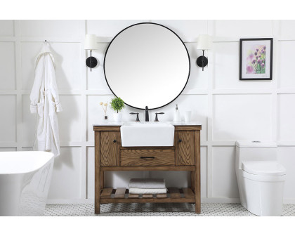 Elegant Bathroom Vanity - Driftwood (VF60142DW)