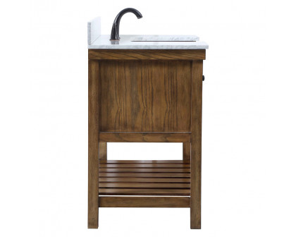 Elegant Bathroom Vanity - Driftwood (VF60142DW-BS)