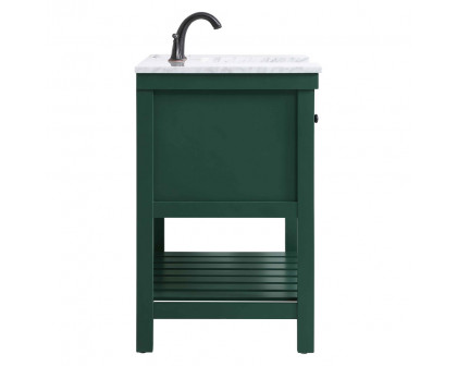 Elegant Bathroom Vanity - Green (VF60142GN)