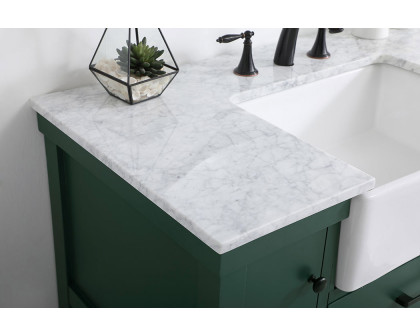 Elegant Bathroom Vanity - Green (VF60142GN)