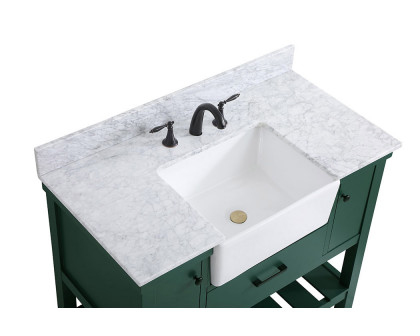 Elegant Bathroom Vanity - Green (VF60142GN-BS)