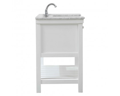 Elegant Bathroom Vanity - White (VF60142WH)