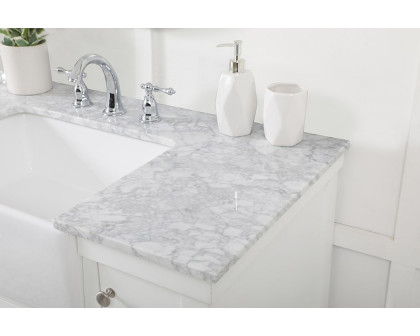 Elegant Bathroom Vanity - White (VF60142WH)