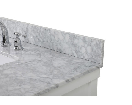 Elegant Bathroom Vanity - White (VF60142WH-BS)