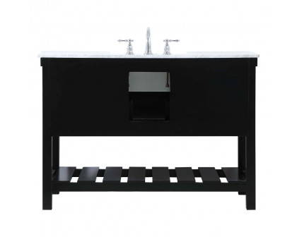 Elegant Bathroom Vanity - Black (VF60148BK)