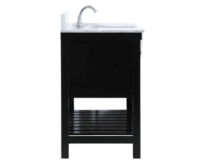 Elegant Bathroom Vanity - Black (VF60148BK-BS)