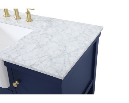 Elegant Bathroom Vanity - Blue (VF60148BL)