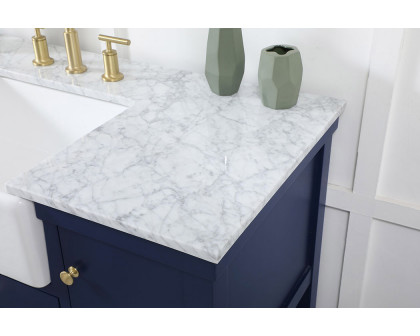 Elegant Bathroom Vanity - Blue (VF60148BL)