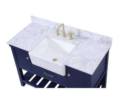 Elegant Bathroom Vanity - Blue (VF60148BL-BS)