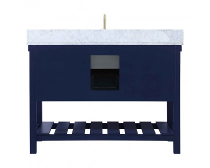 Elegant Bathroom Vanity - Blue (VF60148BL-BS)