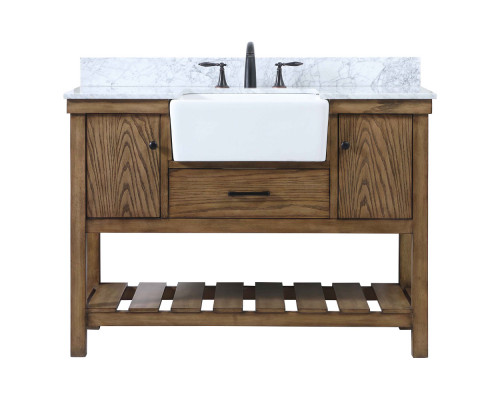 Elegant Bathroom Vanity - Driftwood (VF60148DW-BS)