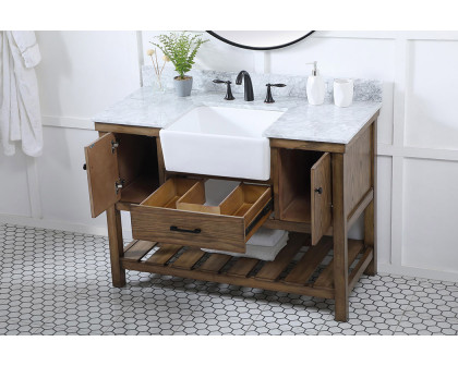 Elegant Bathroom Vanity - Driftwood (VF60148DW-BS)