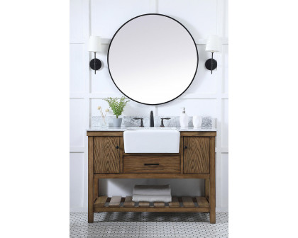 Elegant Bathroom Vanity - Driftwood (VF60148DW-BS)