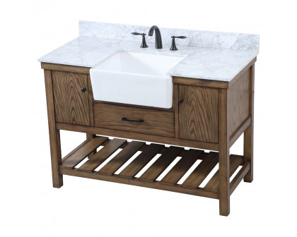 Elegant Bathroom Vanity - Driftwood (VF60148DW-BS)