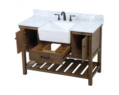 Elegant Bathroom Vanity - Driftwood (VF60148DW-BS)