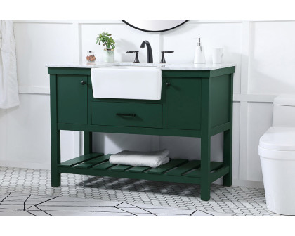 Elegant Bathroom Vanity - Green (VF60148GN)