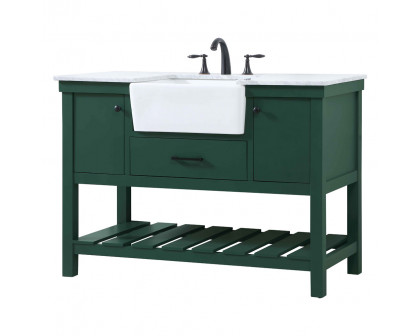 Elegant Bathroom Vanity - Green (VF60148GN)