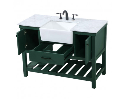 Elegant Bathroom Vanity - Green (VF60148GN)