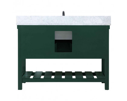 Elegant Bathroom Vanity - Green (VF60148GN-BS)